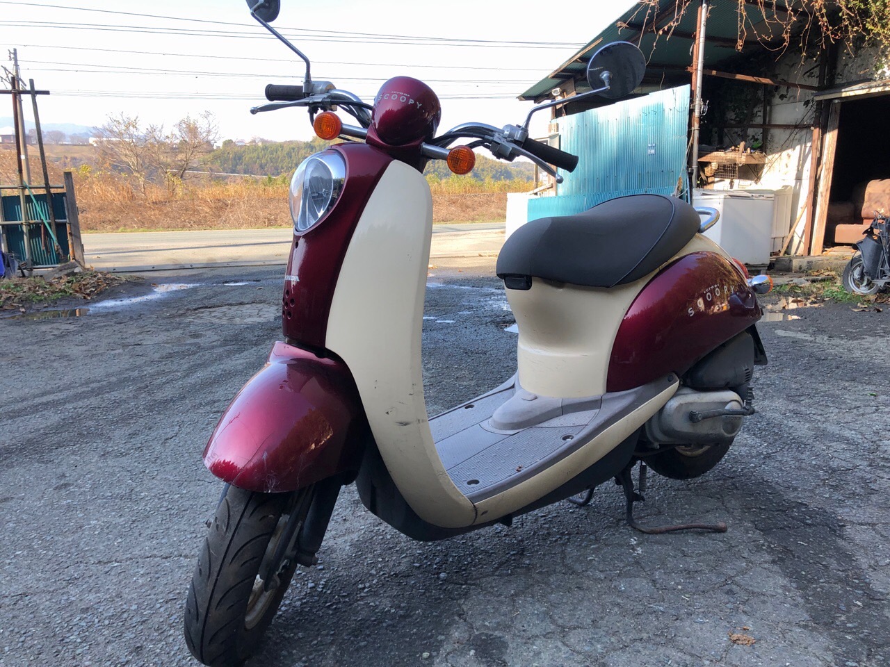バイク買取　熊本市北区バイクショップ様　HONDA　スクーピー　AF55型