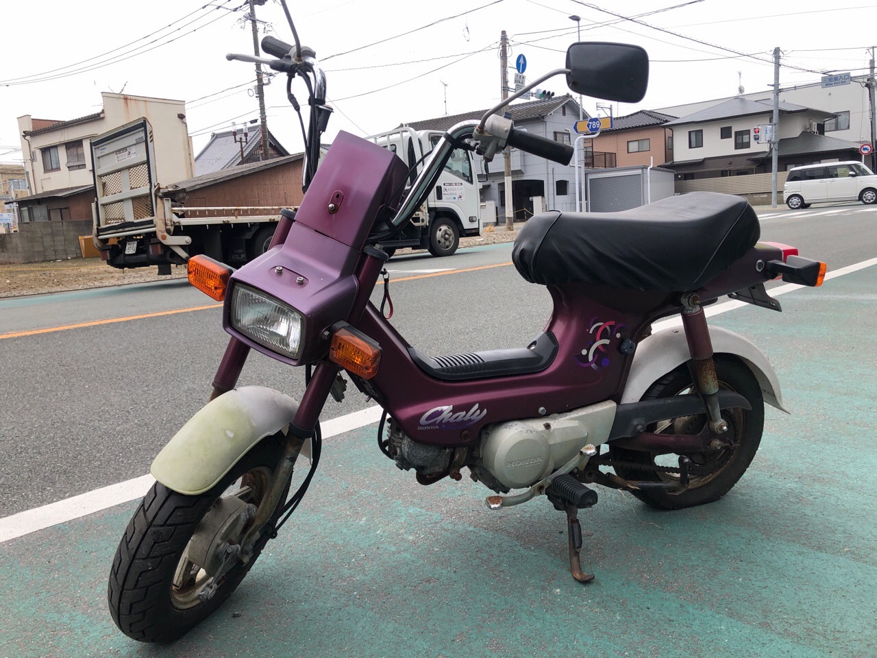 バイク買取　福岡県大牟田市バイクショップ様　HONDA　シャリー50　CF50型
