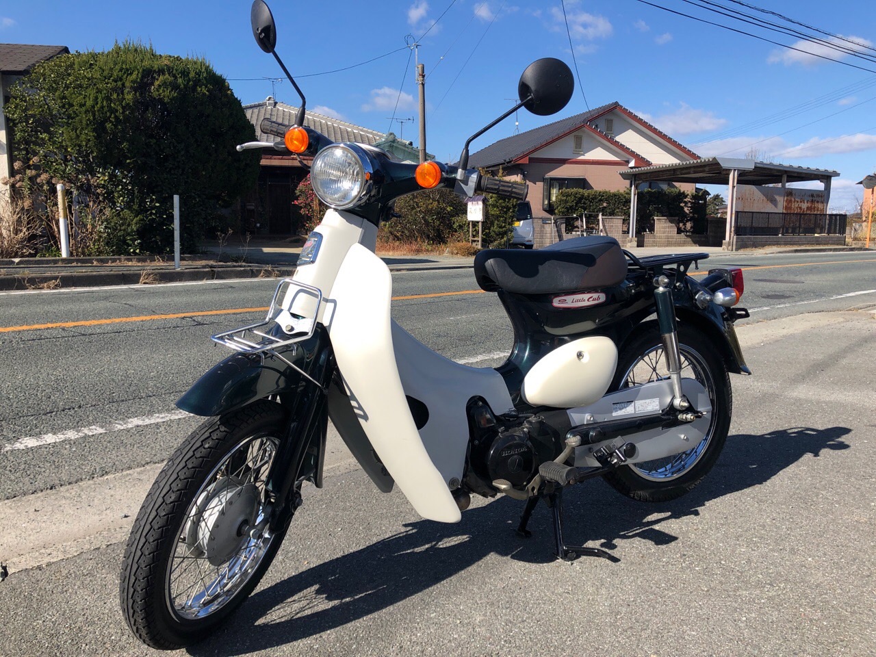 バイク買取　福岡県みやま市バイクショップ様　HONDA　リトルカブFi　セル付　AA01型