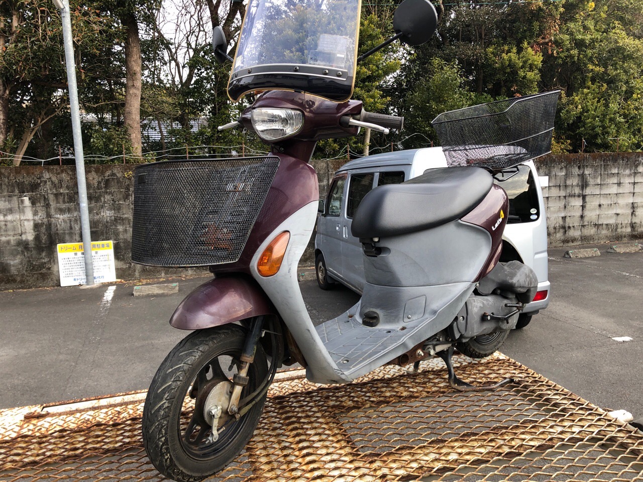 バイク買取　宮崎県宮崎市バイクショップ様　SUZUKI　レッツ4　CA45A型