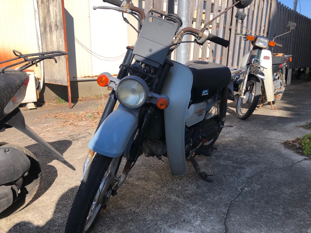 バイク買取　鹿児島県出水市バイクショップ様　SUZUKI　バーディ50　BA42A型