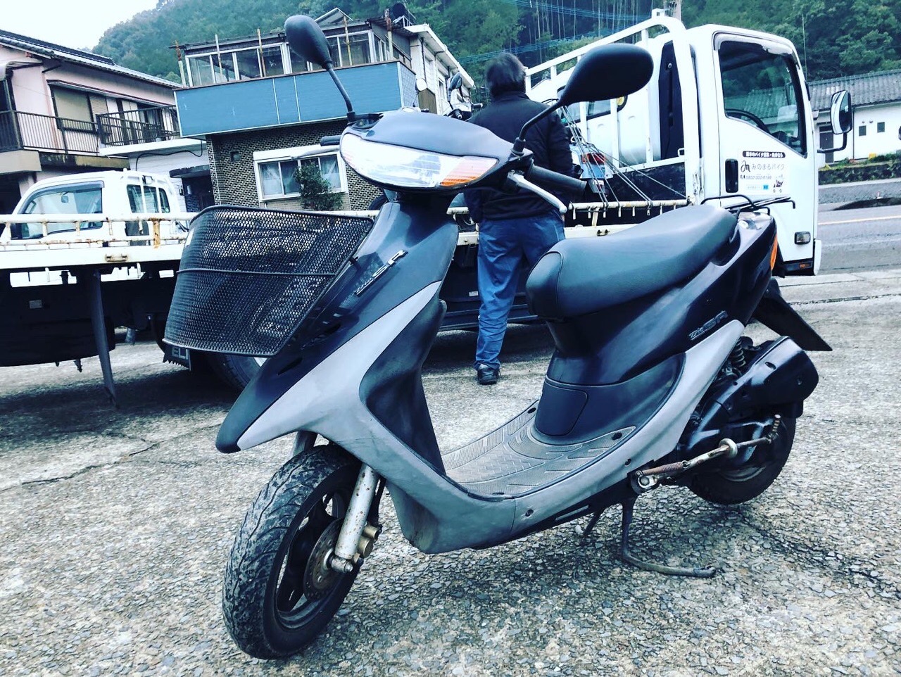 スクーター買取　熊本県芦北郡芦北町バイクショップ様　HONDA　ライブディオSR　AF35型