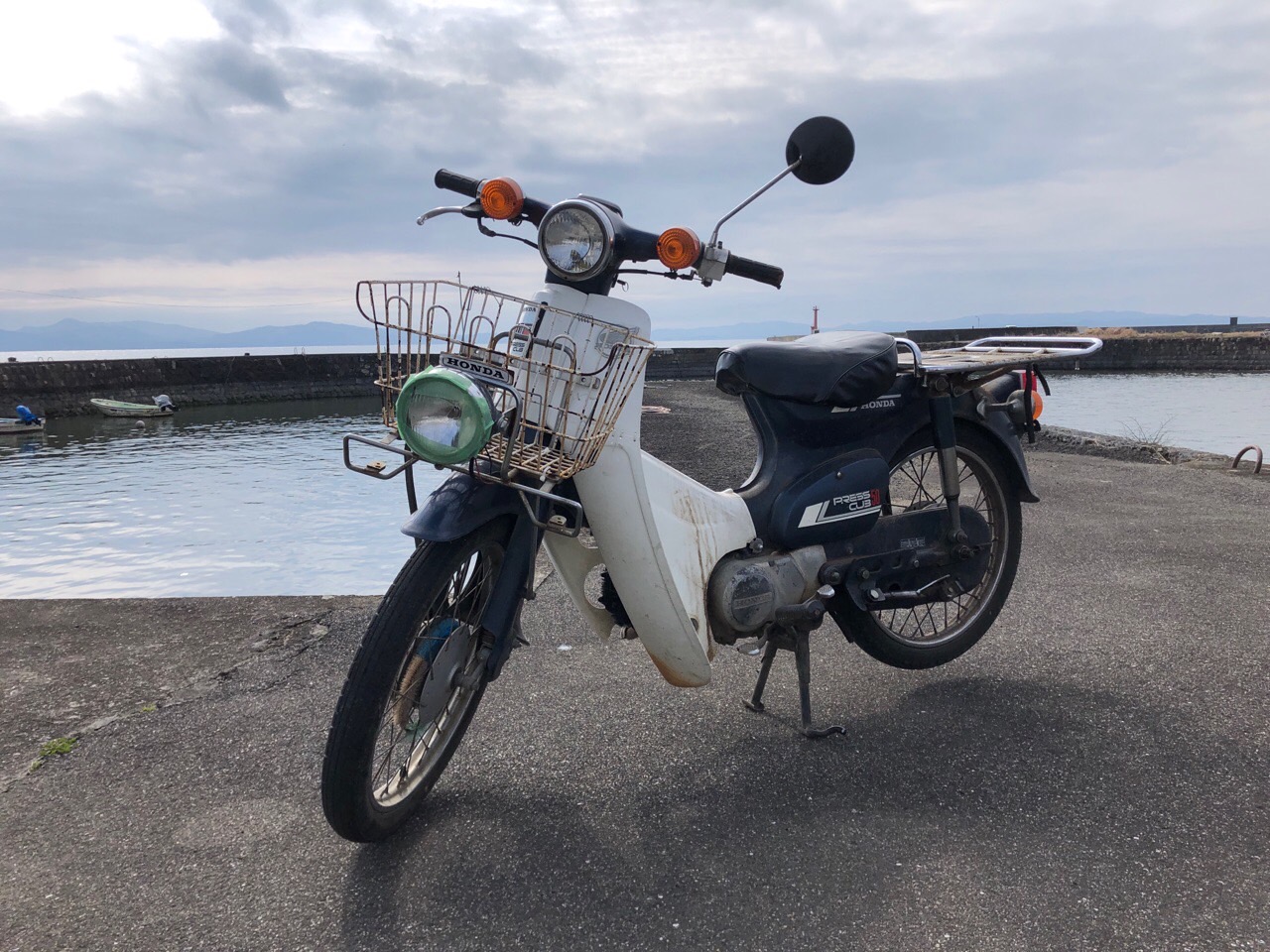 バイク買取　長崎県南島原市西有家町バイクショップ様　HONDA　プレスカブ　C50型