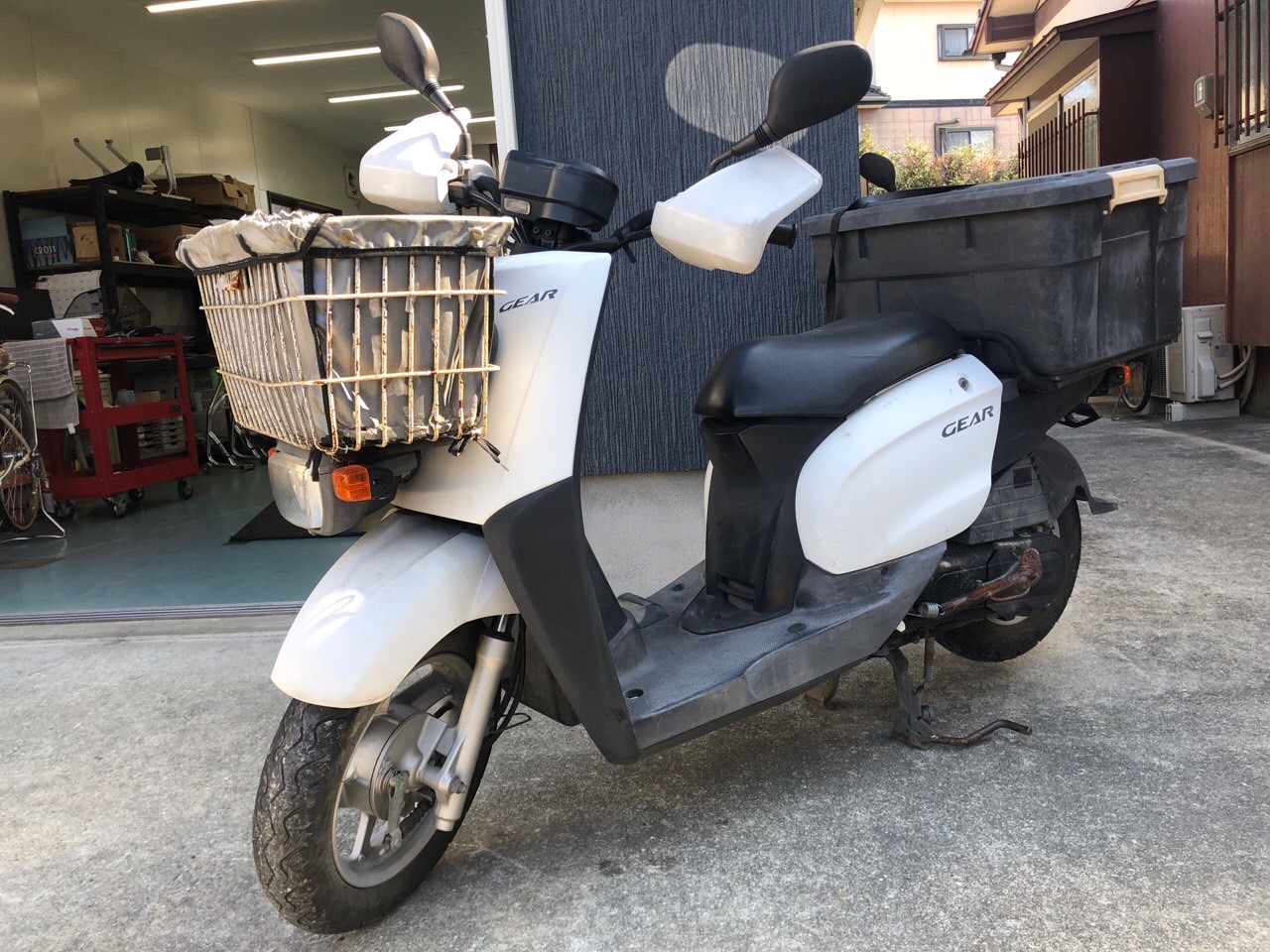 スクーター高価買取　熊本県荒尾市バイクショップ様　YAMAHA　ギア　UA06J型