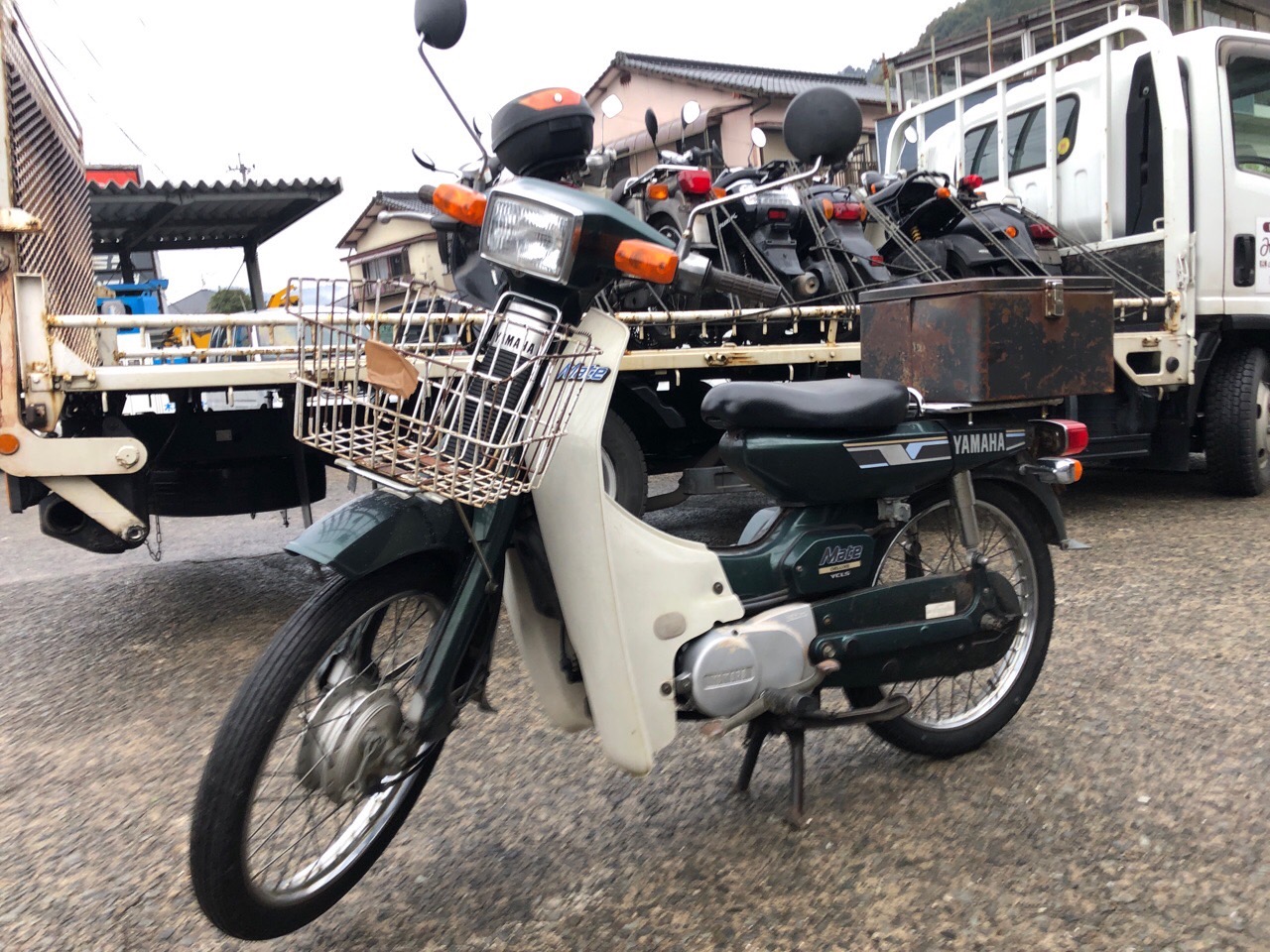 バイク買取　熊本県芦北郡芦北町バイクショップ様　YAMAHA　メイト50　V50型