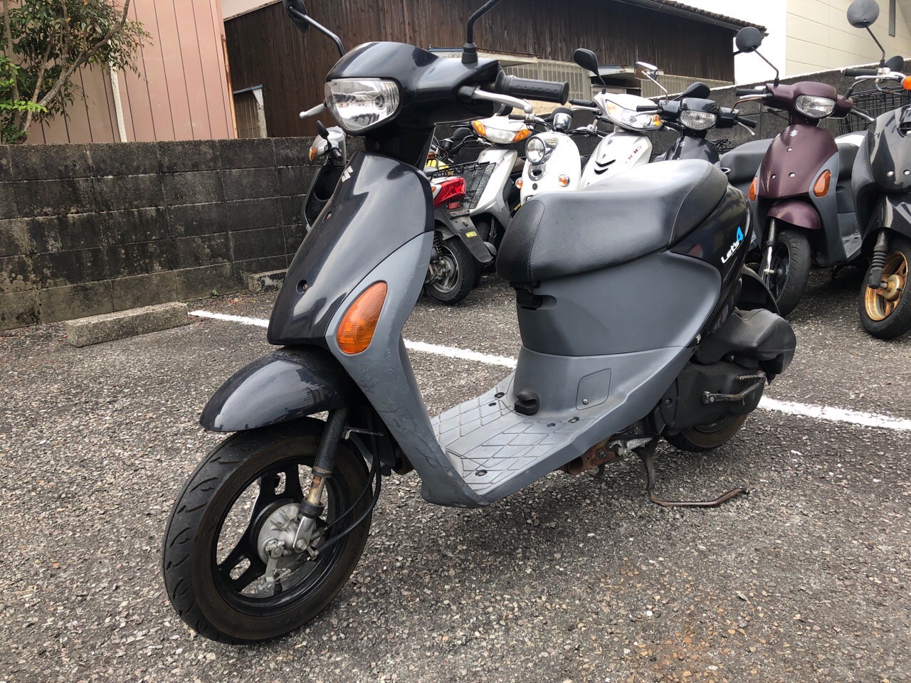 スクーター買取　宮崎県宮崎市バイクショップ様　SUZUKI　レッツ4　CA45A型