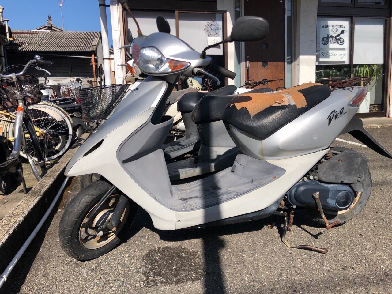 スクーター処分　鹿児島県出水市バイクショップ様　HONDA　スマートディオ　AF56型