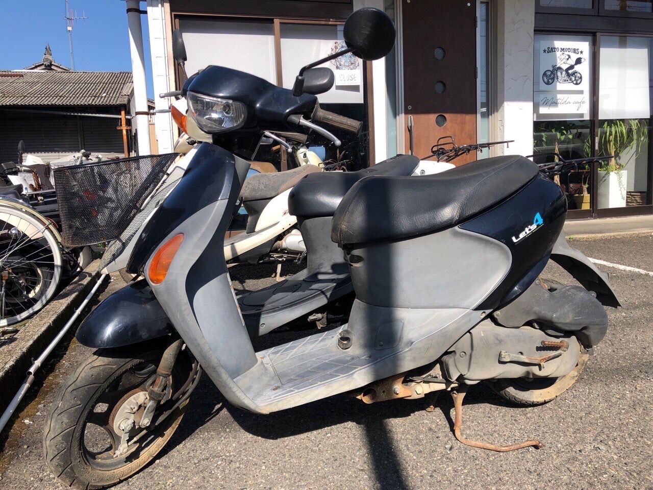 スクーター買取　鹿児島県出水市バイクショップ様　SUZUKI　レッツ4　CA45A型