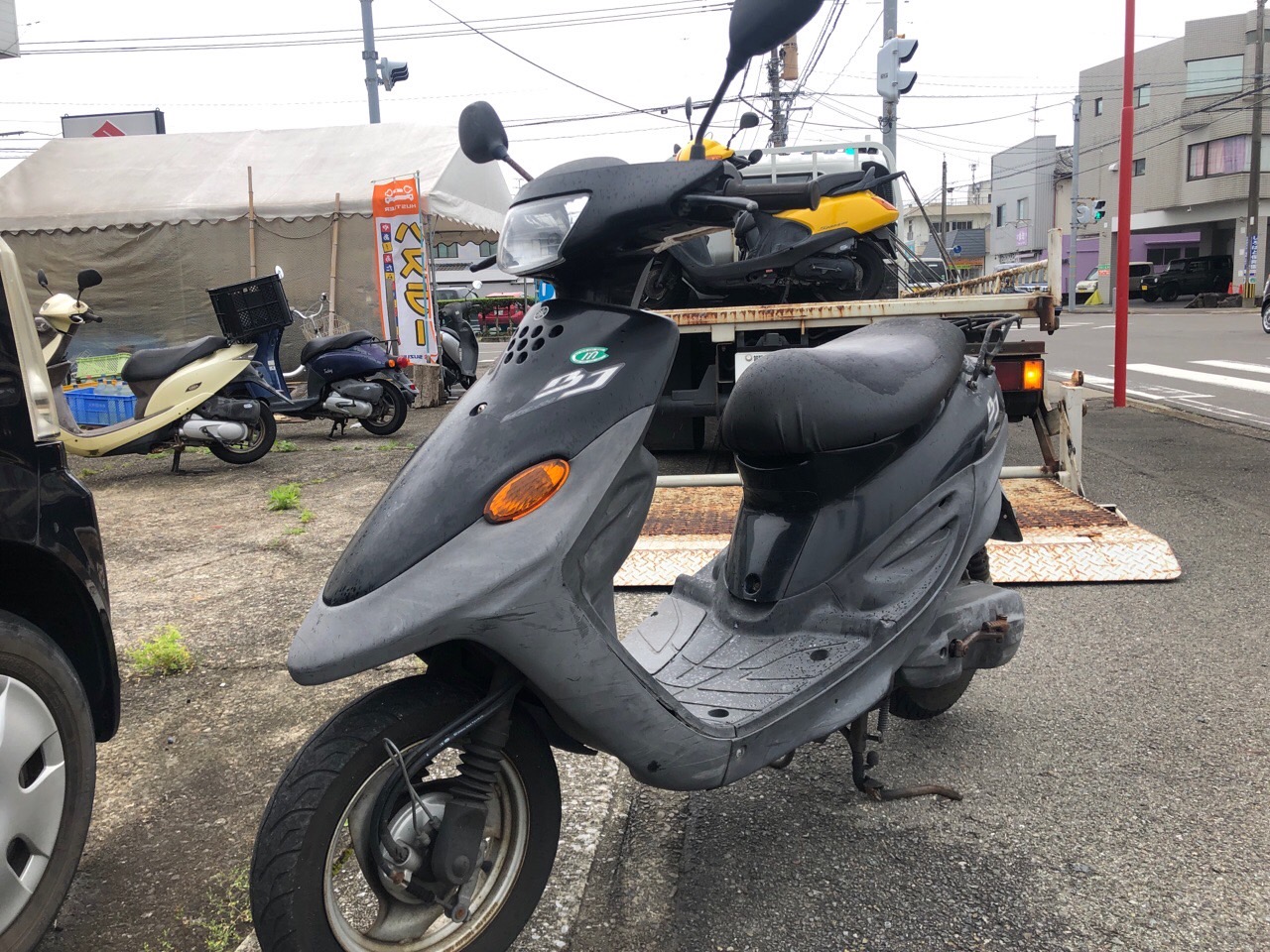 スクーター買取　宮崎県宮崎市バイクショップ様　YAMAHA　BJ　SA24J型
