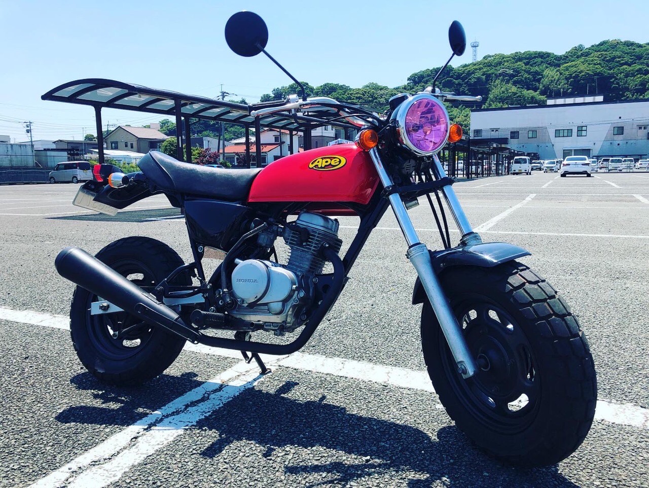 良質バイク高価買取　熊本市西区春日7丁目K様　HONDA　エイプ50　AC16型