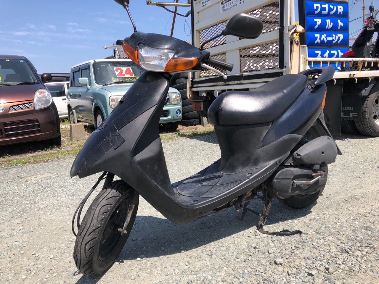 スクーター買取　福岡県みやま市バイクショップ様　SUZUKI　レッツⅡ　CA1PA型