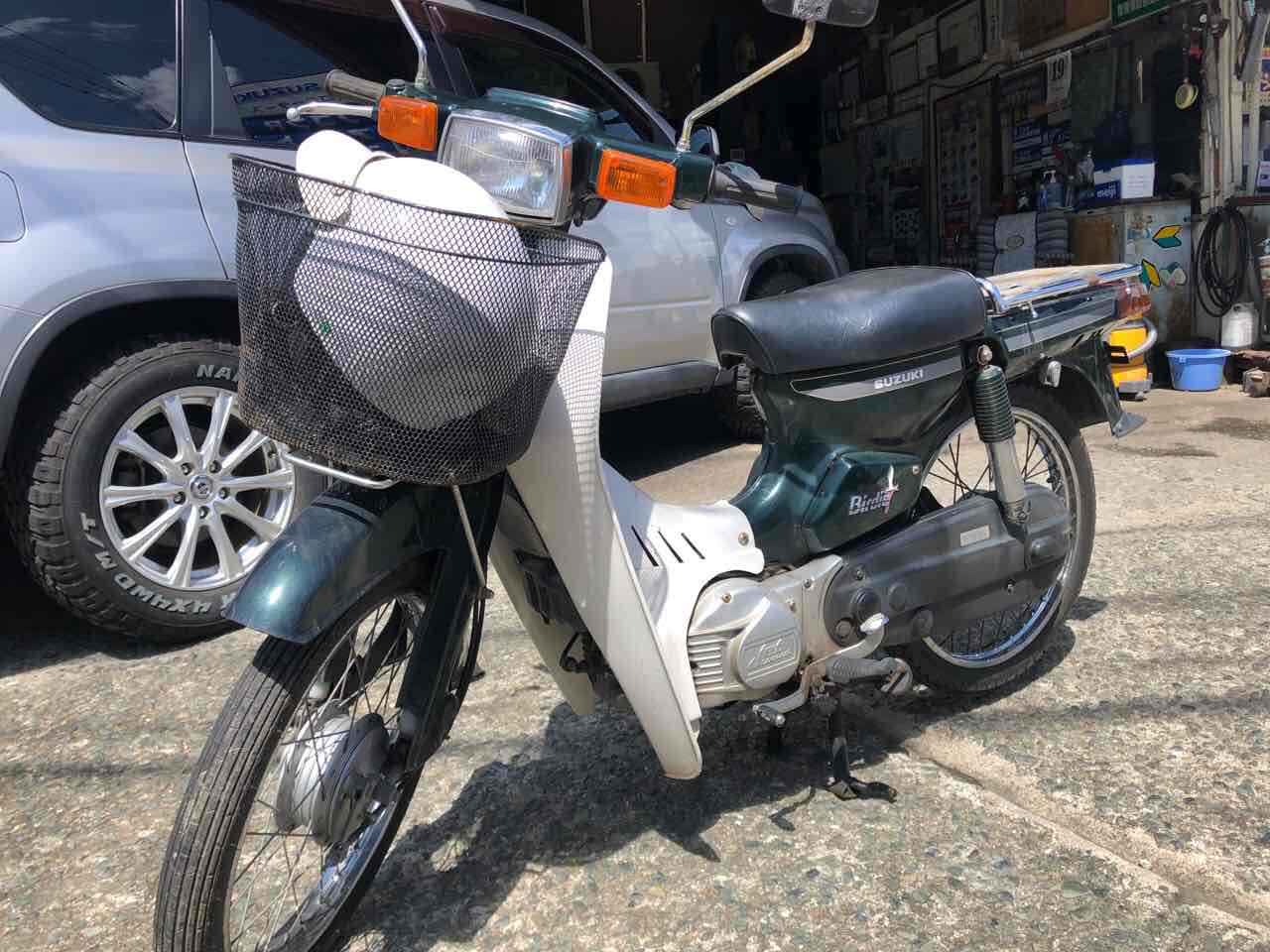 バイク引取処分　熊本県荒尾市バイクショップ様　SUZUKI　2サイクルバーディ50　BA14A型