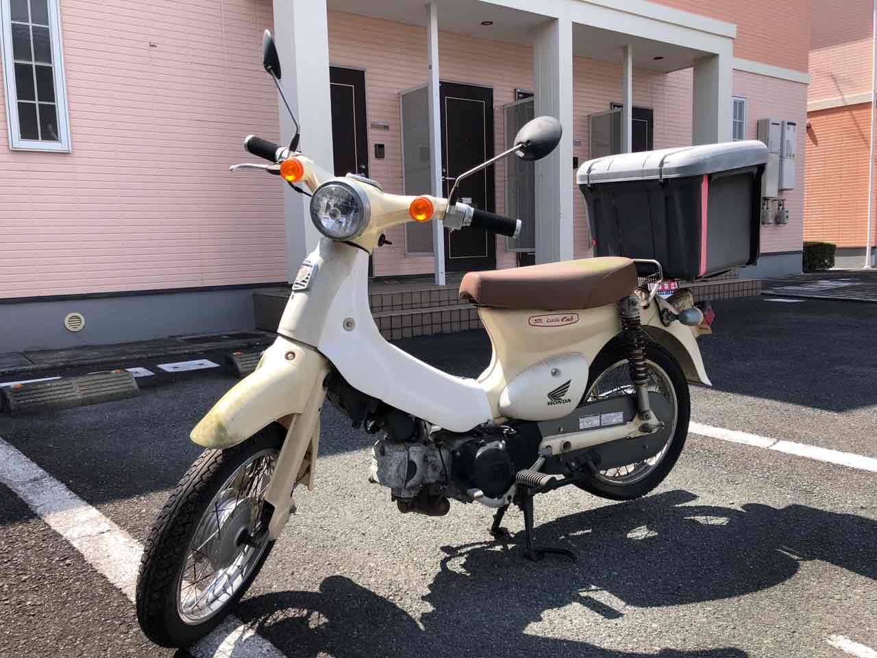 バイク引取　熊本市北区龍田5丁目T様　HONDA　リトルカブFi　AA01型