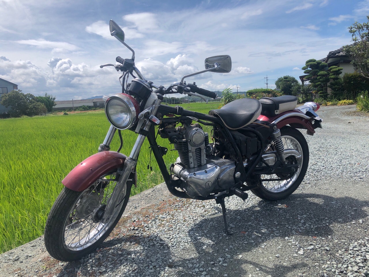 オートバイ買取　福岡県みやま市高田町バイクショップ様　KAWASAKI　エストレア250　BJ250A型