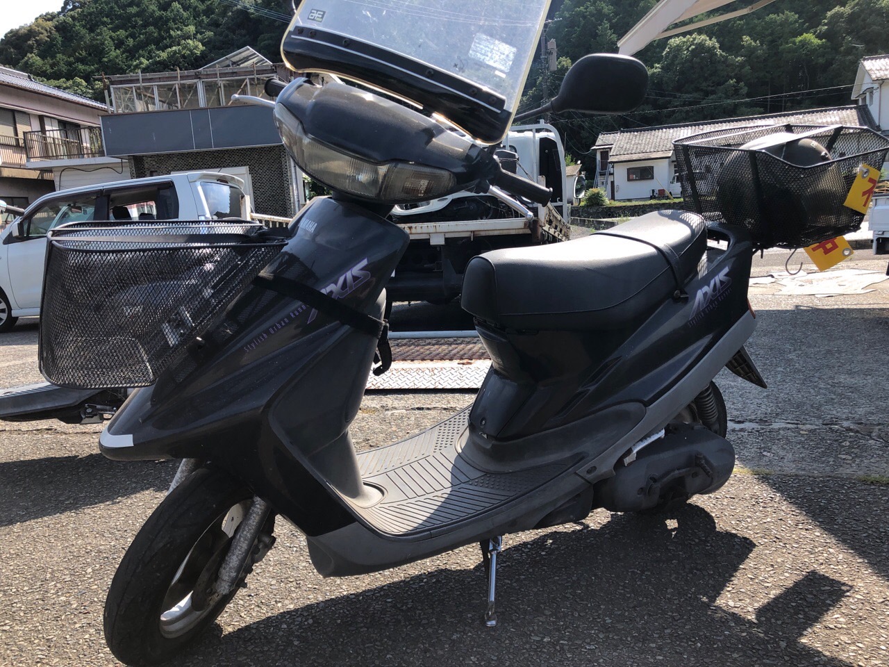 スクーター買取　熊本県芦北郡芦北町バイクショップ様　YAMAHA　アクシス90　3VR型