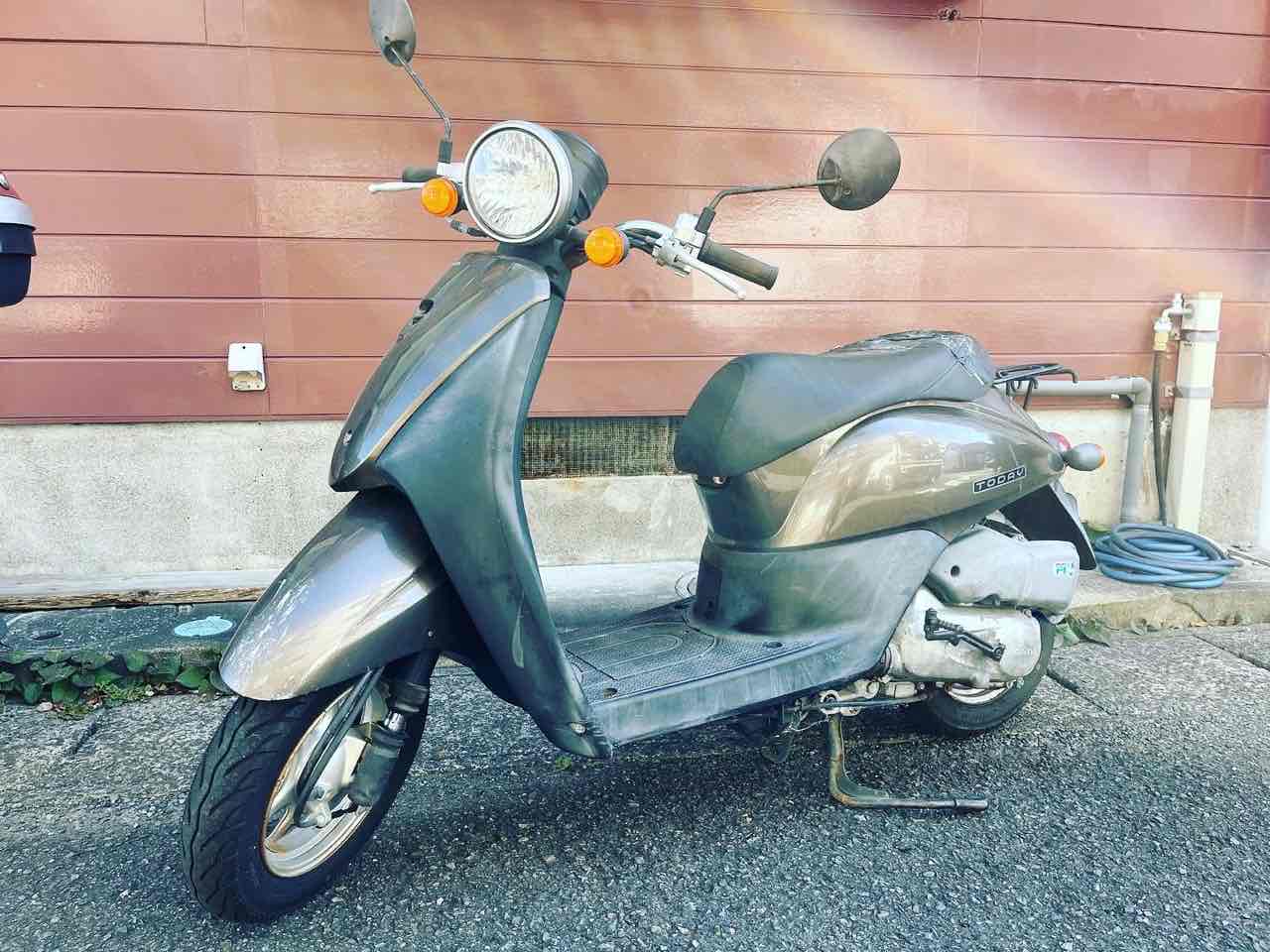 スクーター買取　宮崎県宮崎市バイクショップ様　HONDA　トゥデイ　AF67型