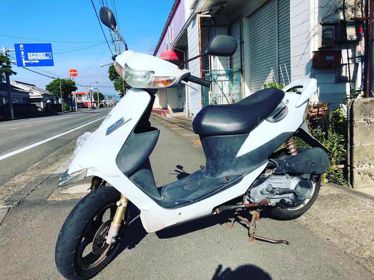 スクーター買取　熊本県宇土市バイクショップ様　SUZUKI　ZZ　CA1PB型