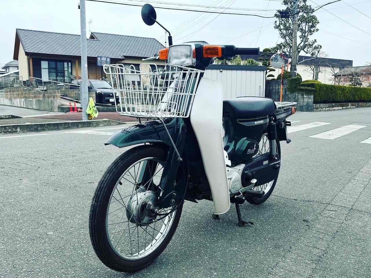 バイク買取　福岡県柳川市三橋町バイクショップ様　SUZUKI　バーディ50　BA14A型