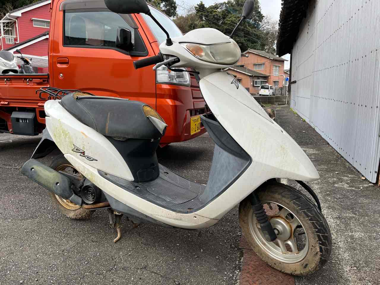 スクーター処分　熊本県水俣市バイクショップ様　HONDA　ディオ　AF62型