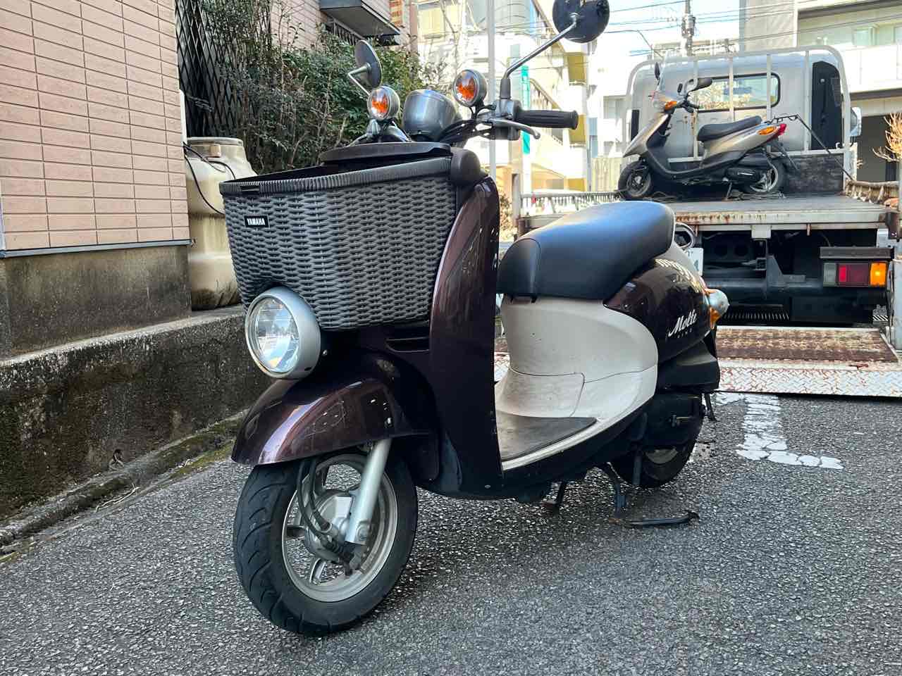 スクーター買取　宮崎県宮崎市バイクショップ様　YAMAHA　モルフェ　SA37J型