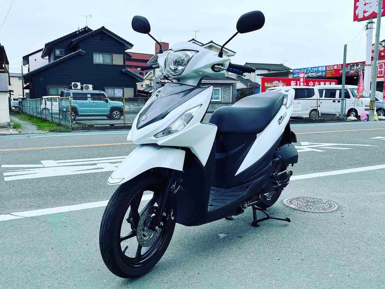 良質スクーター高価買取　福岡県大牟田市バイクショップ様　SUZUKI　アドレス110　CE47A型