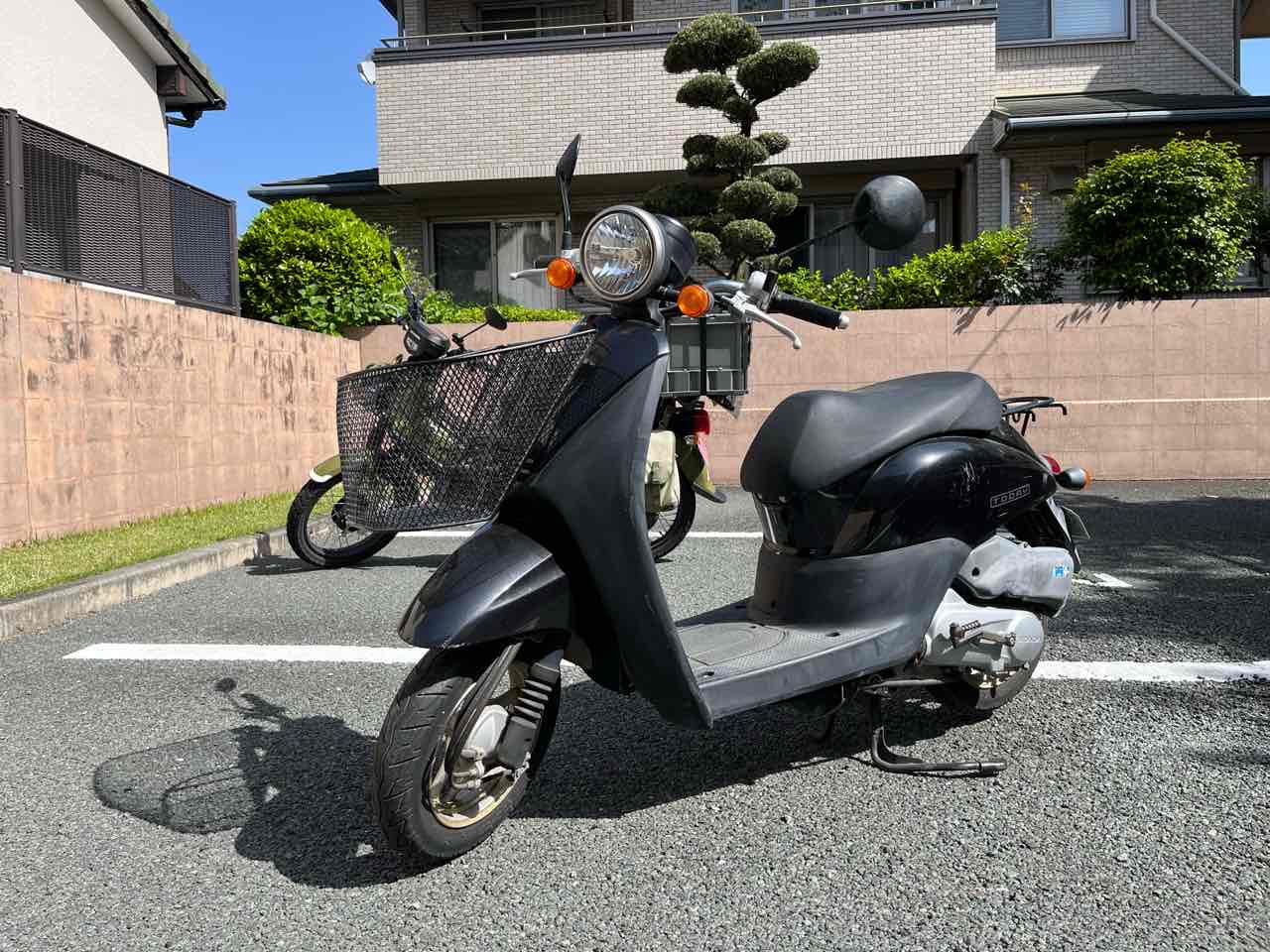 良質スクーター高価買取　熊本市北区室園町I様　HONDA　トゥデイ　AF67型
