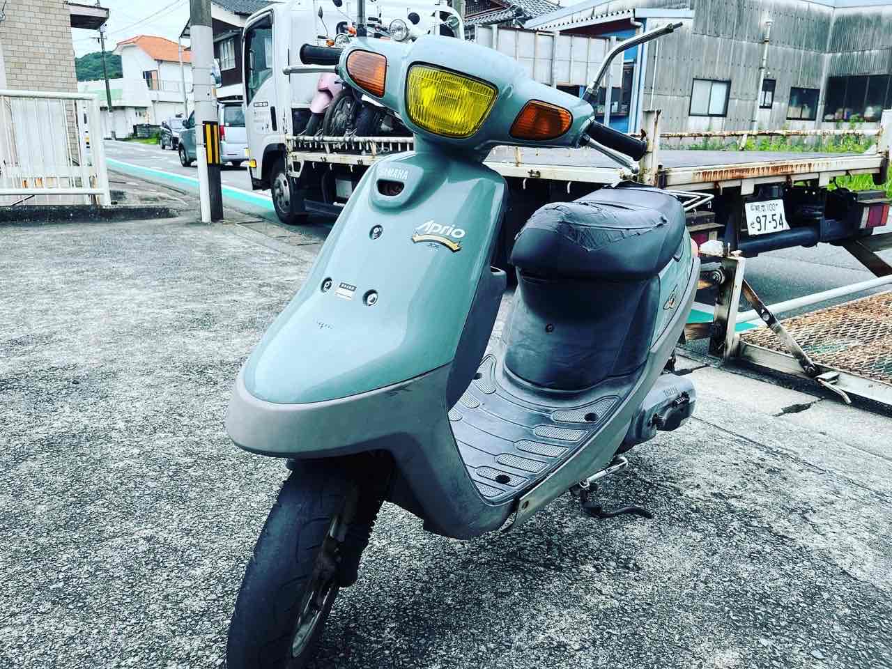 スクーター買取　福岡県大牟田市バイクショップ様　YAMAHA　ジョグアプリオ　4JP型