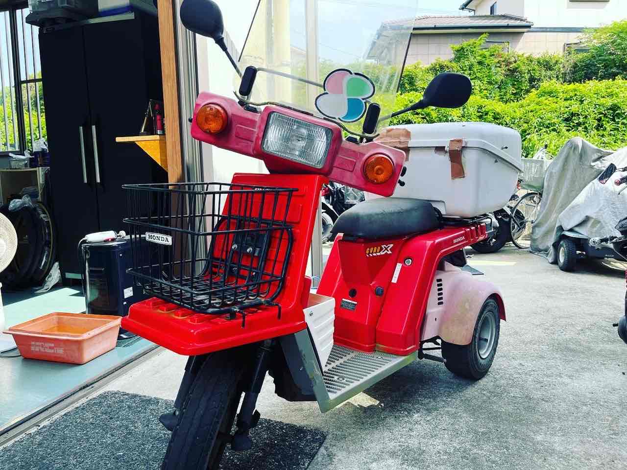 スクーター買取　熊本県荒尾市バイクショップ様　HONDA　ジャイロX　TD01型