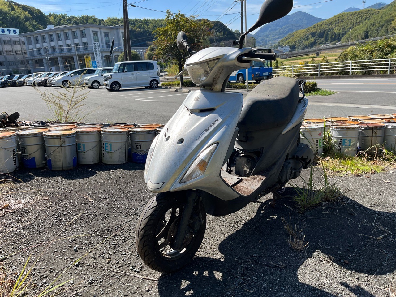 スクーター買取　みのまるバイク　熊本市　中央区　SUZUKI　アドレスV125S　CF4MA型