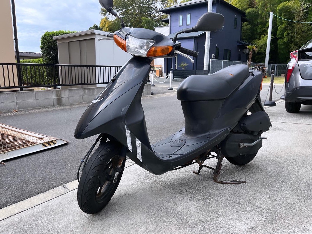スクーター引取処分熊本市　みのまるバイク　熊本市　西区　池田　SUZUKI　レッツⅡ　CA1PA型