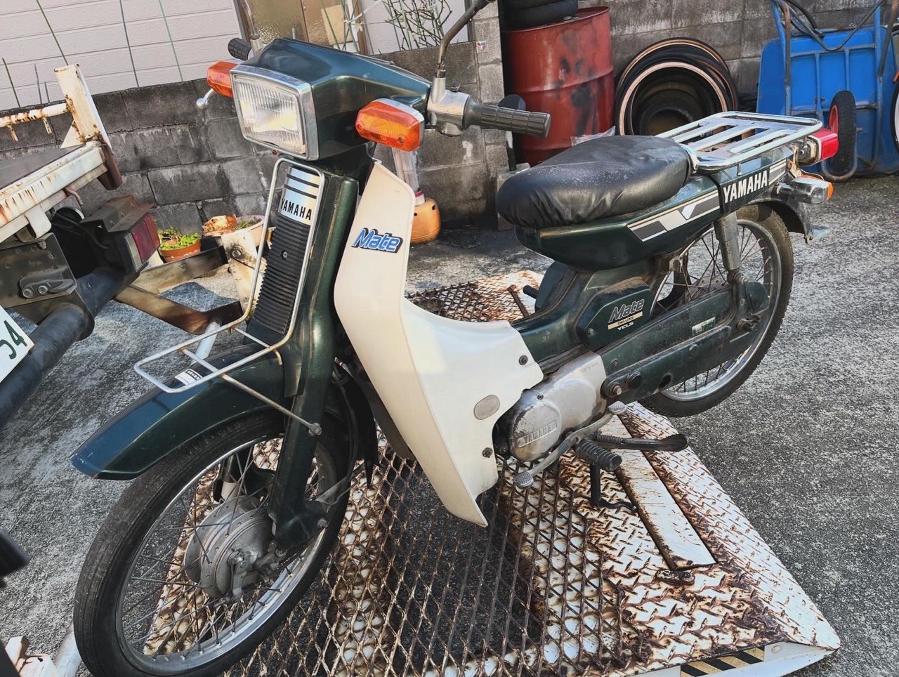 バイク買取　福岡県大川市バイクショップ様　YAMAHA　メイト50　V50型