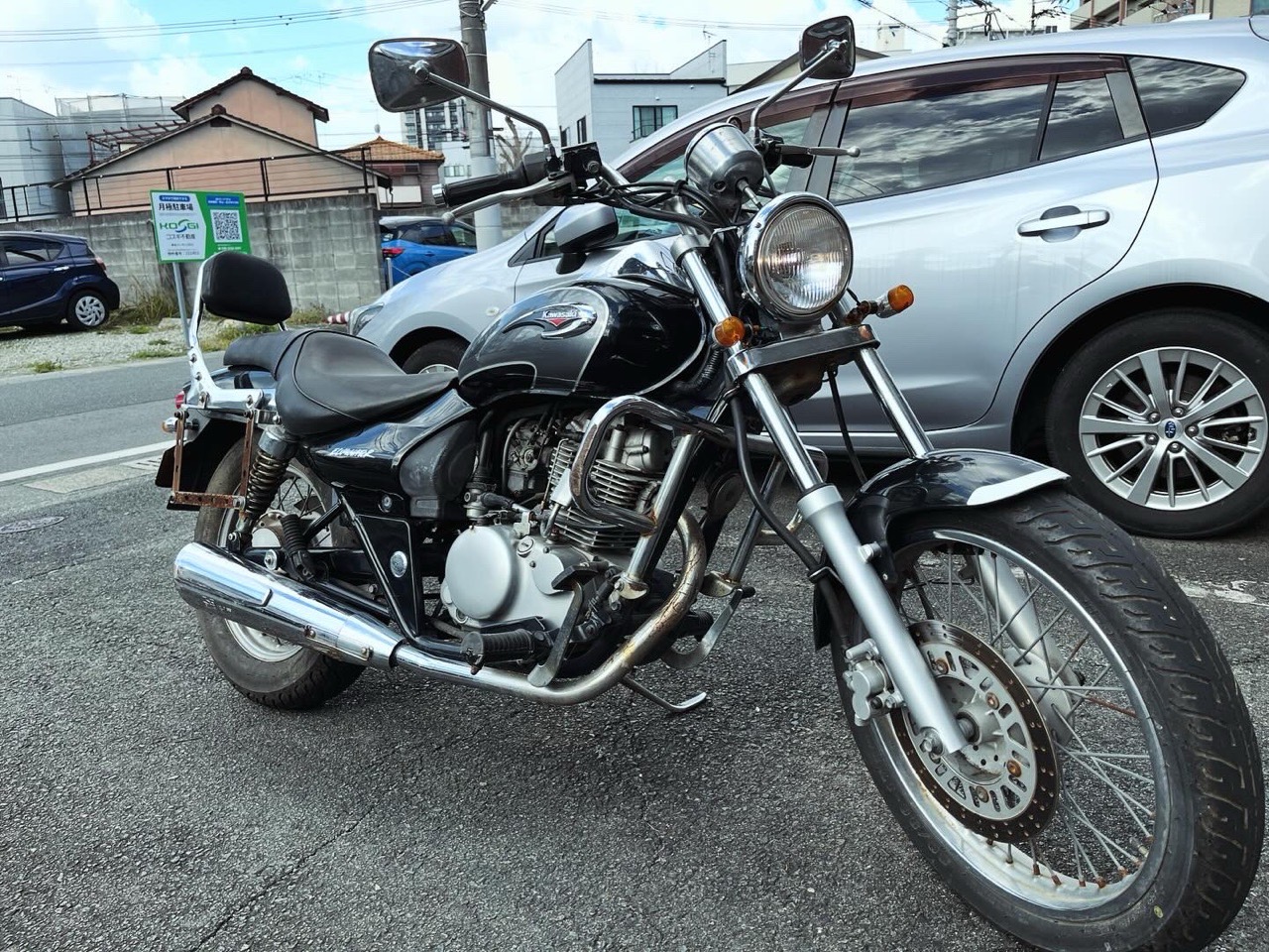 バイク買取　熊本市中央区本荘3丁目F様　KAWASAKI　エルミネーター125　BN125A型