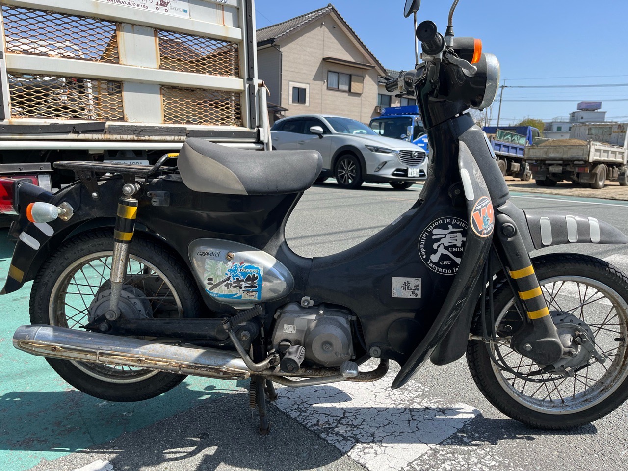 バイク買取　福岡県大牟田市バイクショップ様　HONDA　リトルカブセル付　AA01型