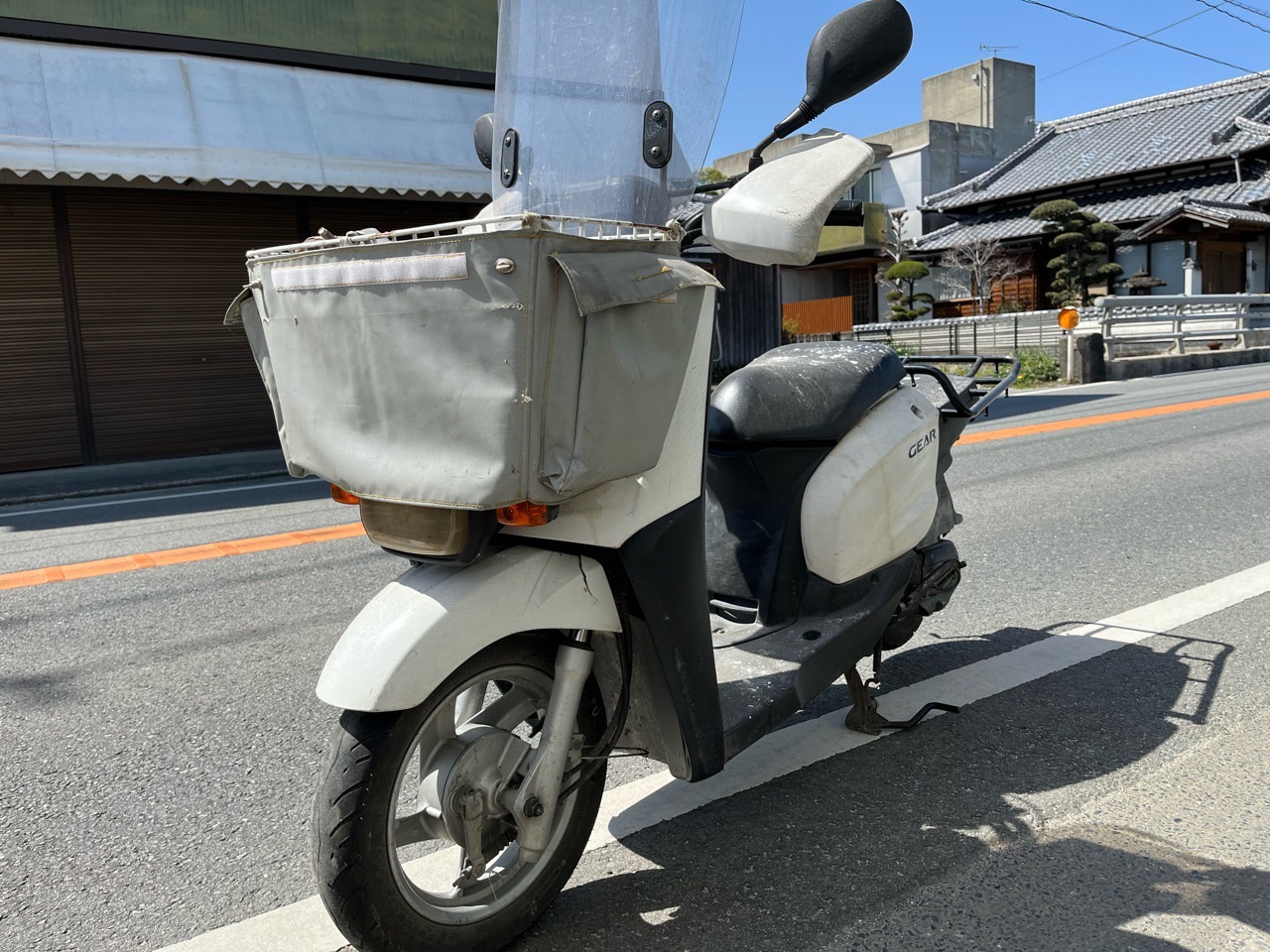 スクーター買取　福岡県柳川市バイクショップ様　YAMAHA　ギア　UA06J型