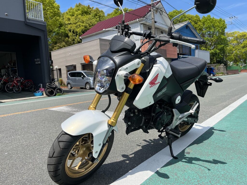 良質バイク高価買取　福岡県大牟田市バイクショップ様　HONDA　グロム125　JC61型