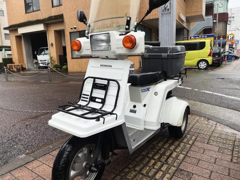 スクーター引取処分　宮崎県宮崎市バイクショップ様　HONDA　ジャイロX　TD02型