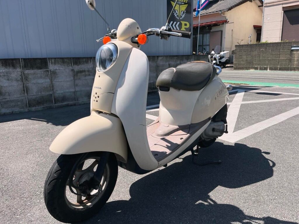 スクーター買取　福岡県大牟田市バイクショップ様　HONDA　スクーピー　AF55型