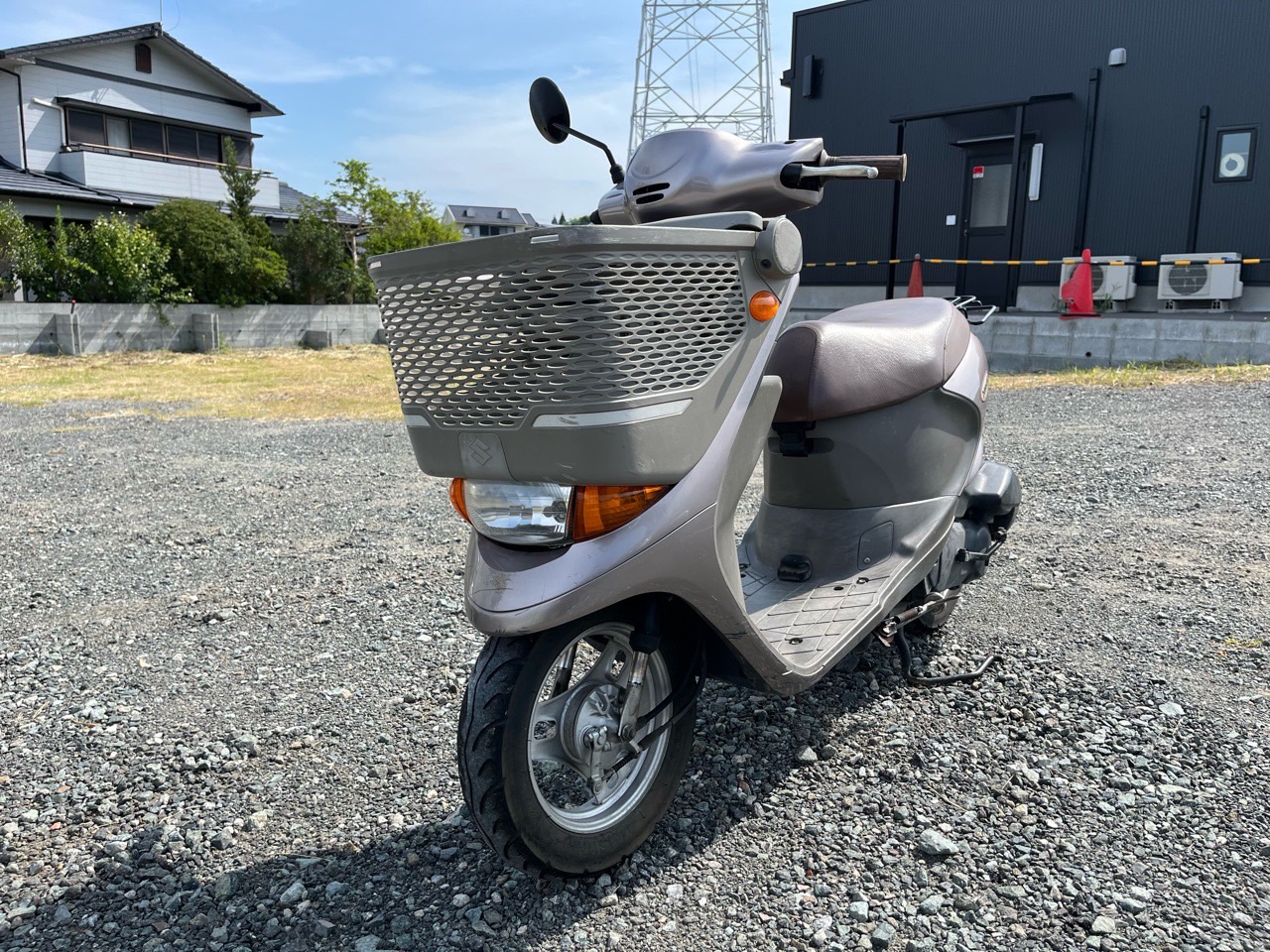 スクーター買取　福岡県大牟田市バイクショップ様　SUZUKI　レッツ4バスケット　CA43A型