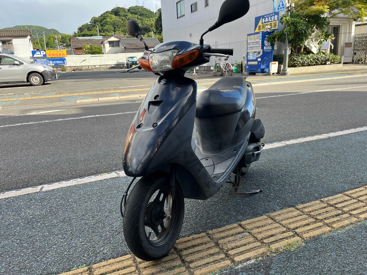 スクーター処分　熊本県水俣市バイクショップ様　SUZUKI　レッツⅡ　CA1PA型