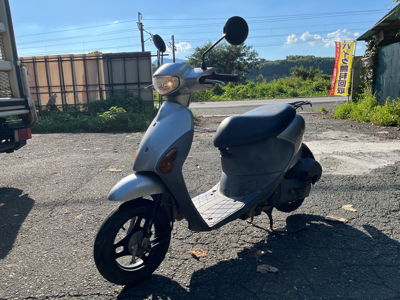 スクーター買取　熊本市北区下硯川1丁目M様　SUZUKI　レッツ4　CA45A型　※即日お伺い