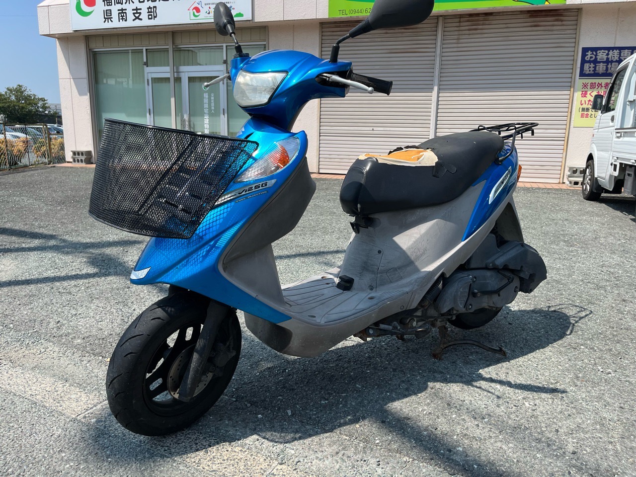 スクーター買取　福岡県みやま市瀬高町バイクショップ様　SUZUKI　アドレスV125　CF46A型