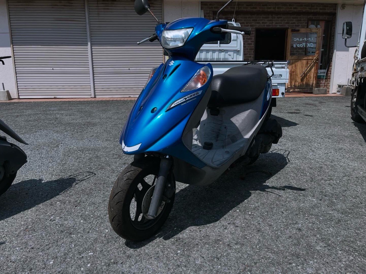 スクーター買取　福岡県みやま市瀬高町バイクショップ様　SUZUKI　アドレスV125　CF46A型