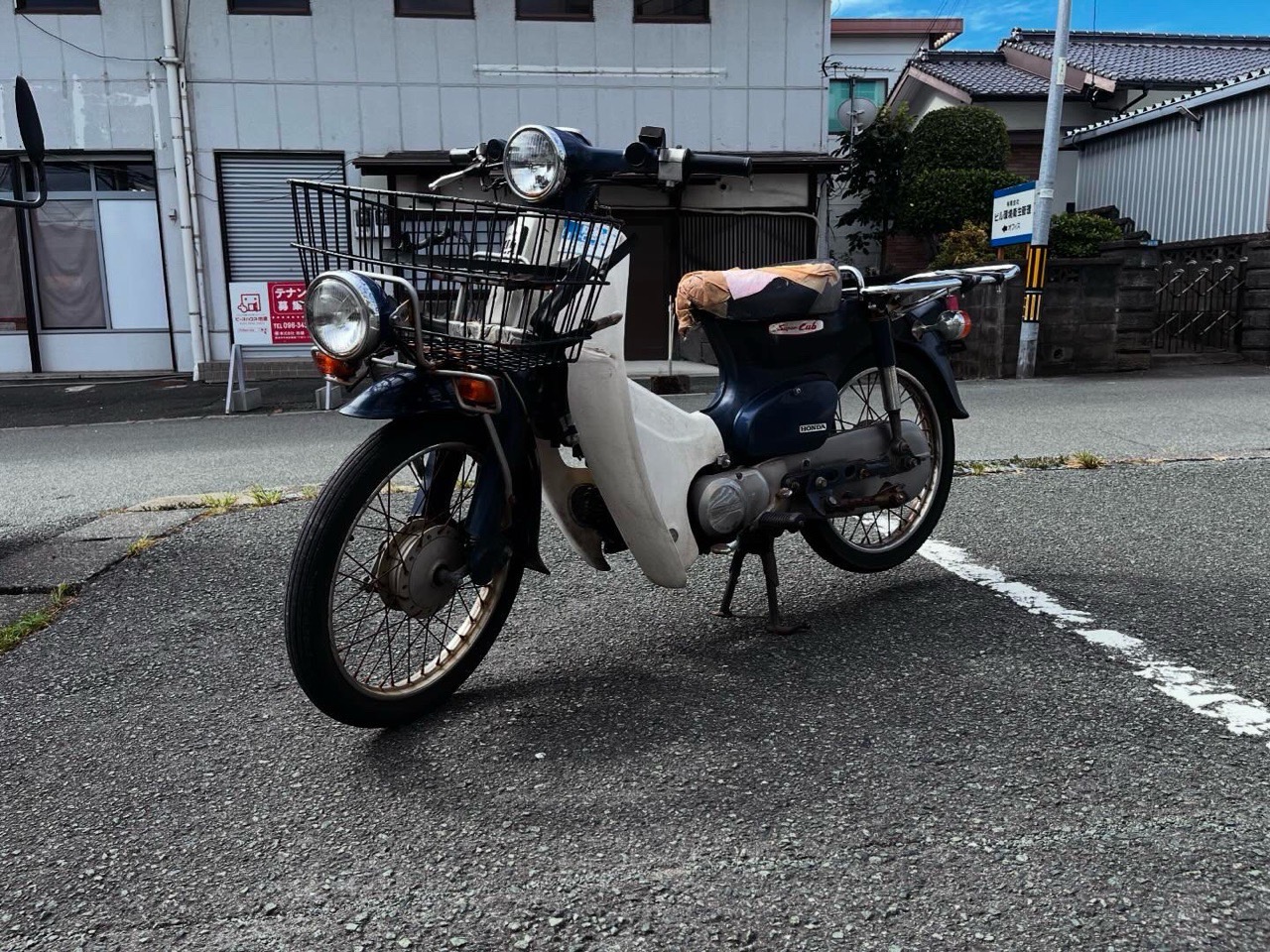 バイク買取　熊本市北区清水亀井町Y様　HONDA　プレスカブ　AA01型