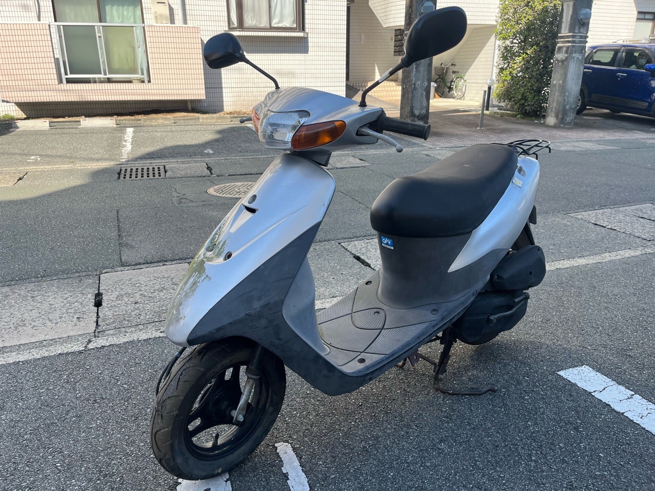 スクーター無料引取　熊本市北区八景水谷3丁目H様　SUZUKI　レッツⅡ　CA1PA型