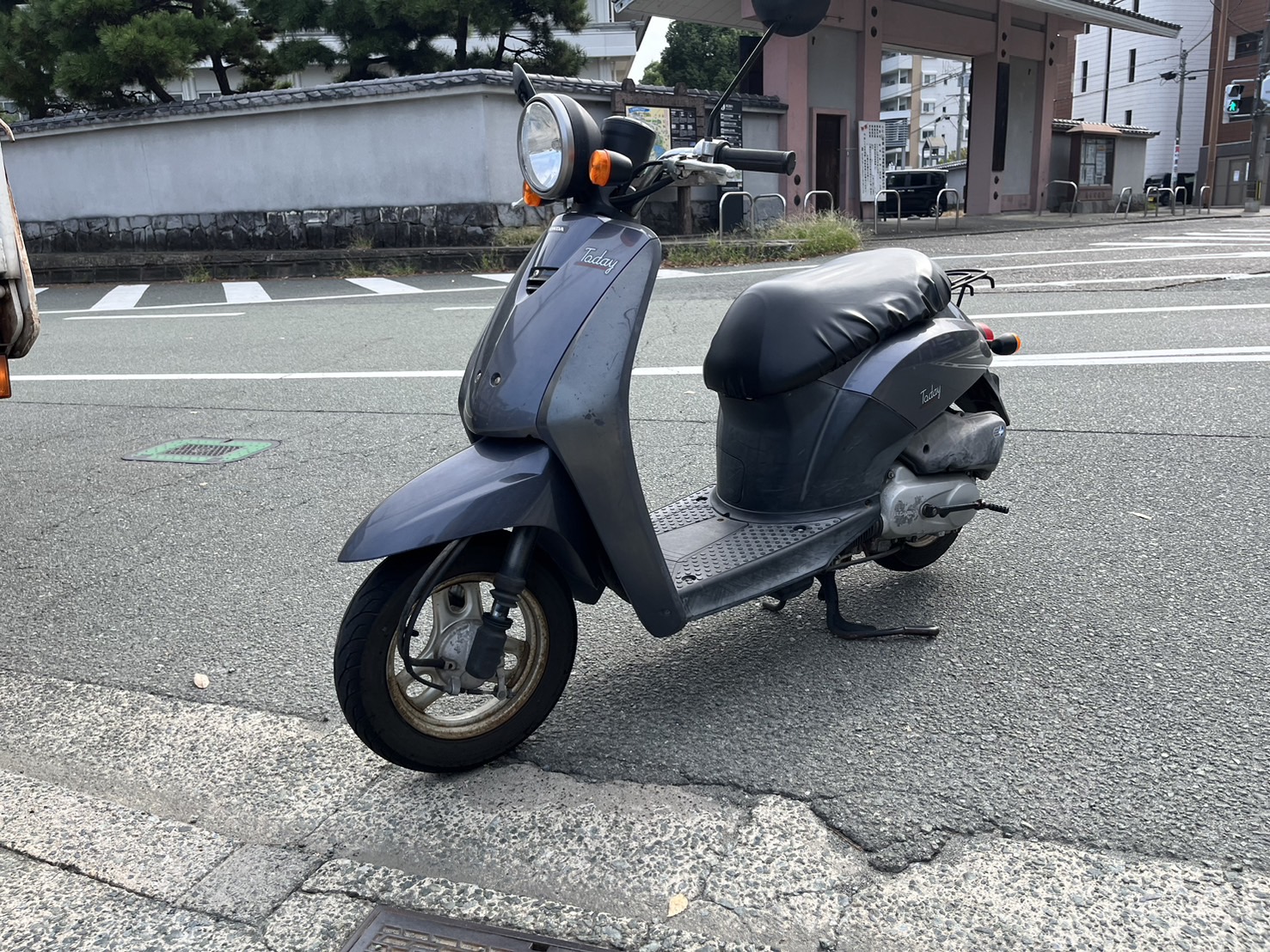 スクーター引取処分　熊本市中央区水前寺公園U様　HONDA　トゥデイ　AF61型