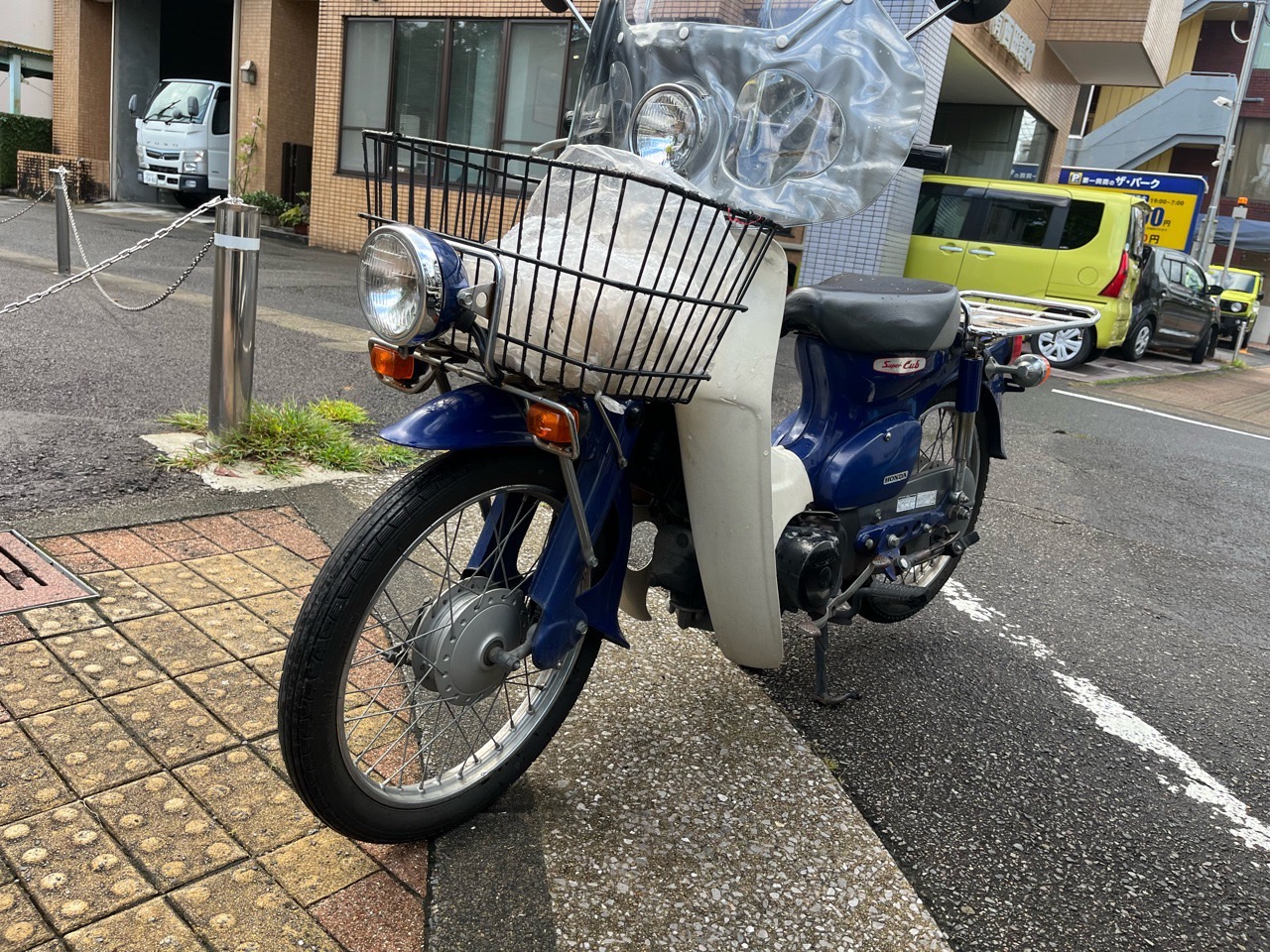 バイク買取　宮崎県宮崎市バイクショップ様　HONDA　プレスカブ　AA01型