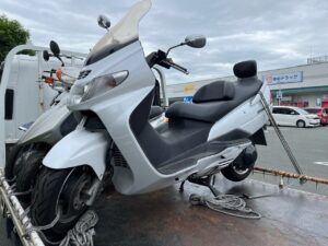 スクーター買取　熊本　みのまるバイク　熊本市　中央区　新大江　SUZUKI　スカイウェイブ250　CJ42A型