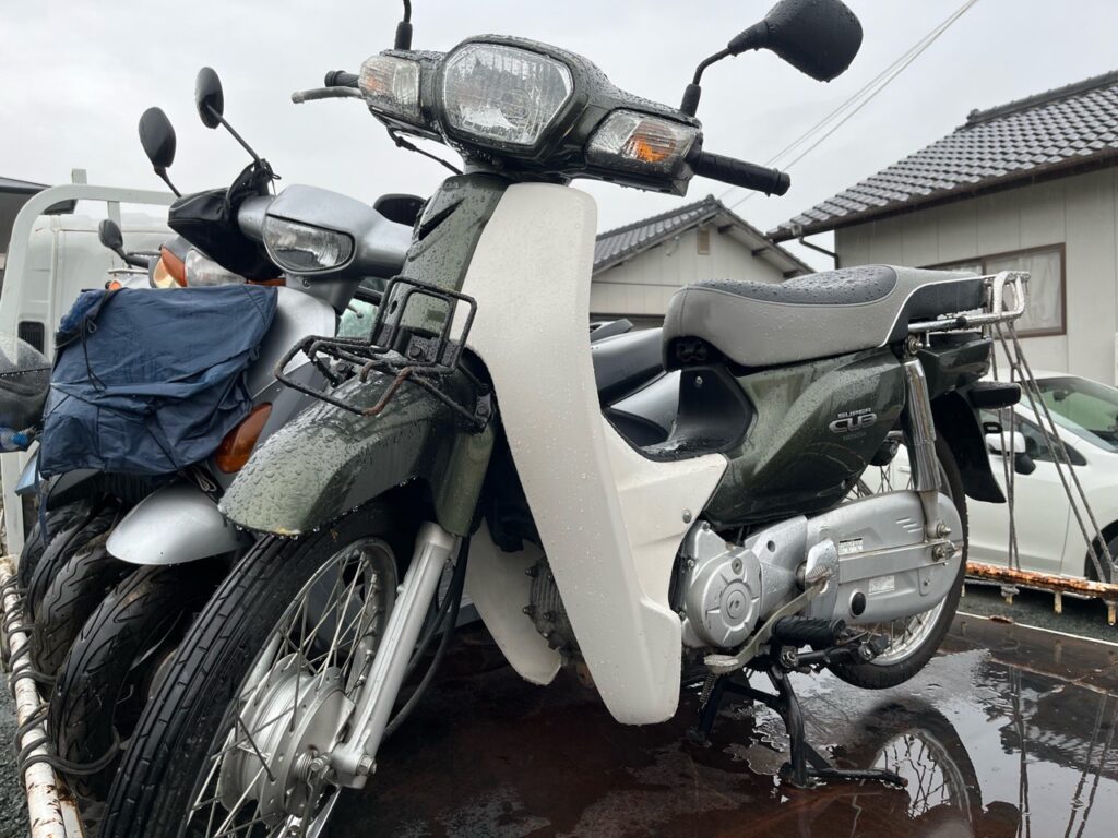 バイク買取　熊本県山鹿市菊鹿町米原I様　HONDA　スーパーカブ50　AA04型　即日お伺い