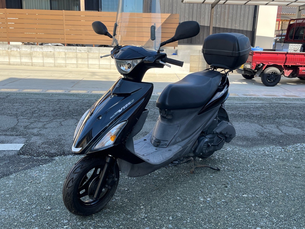 スクーター買取　山鹿市下吉田O様　SUZUKI　アドレスV125S　CF4MA型