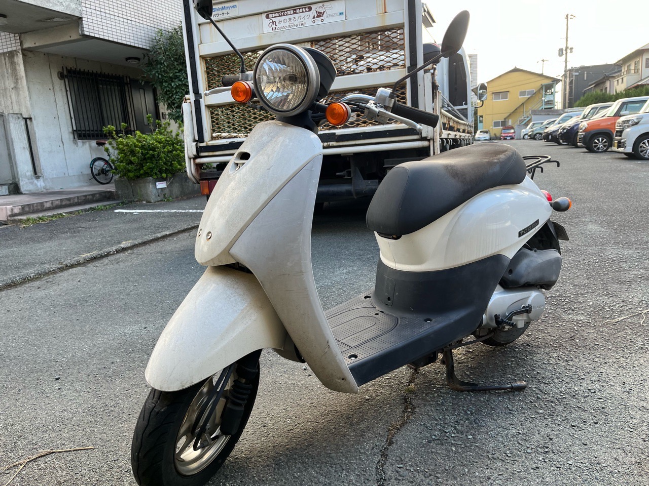 スクーター買取　熊本市中央区帯山8丁目A様　HONDA　トゥデイ　AF67型　即日お伺い